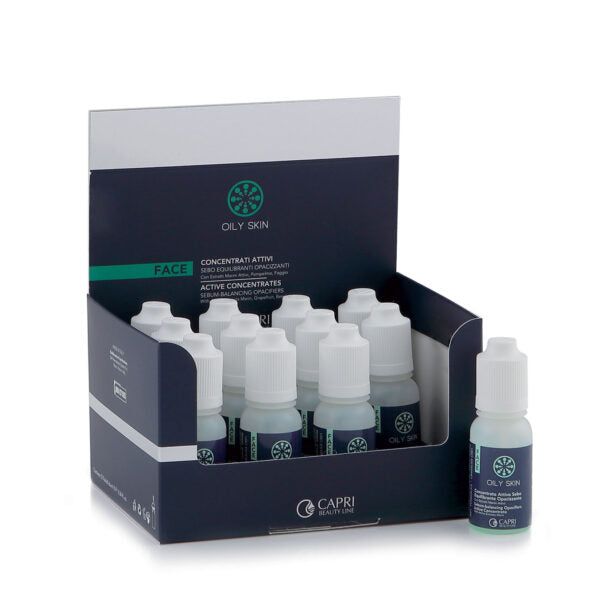CONCENTRATO ATTIVO PURIFICANTE SEBOREGOLATORE 12 PZ DA 10 ML