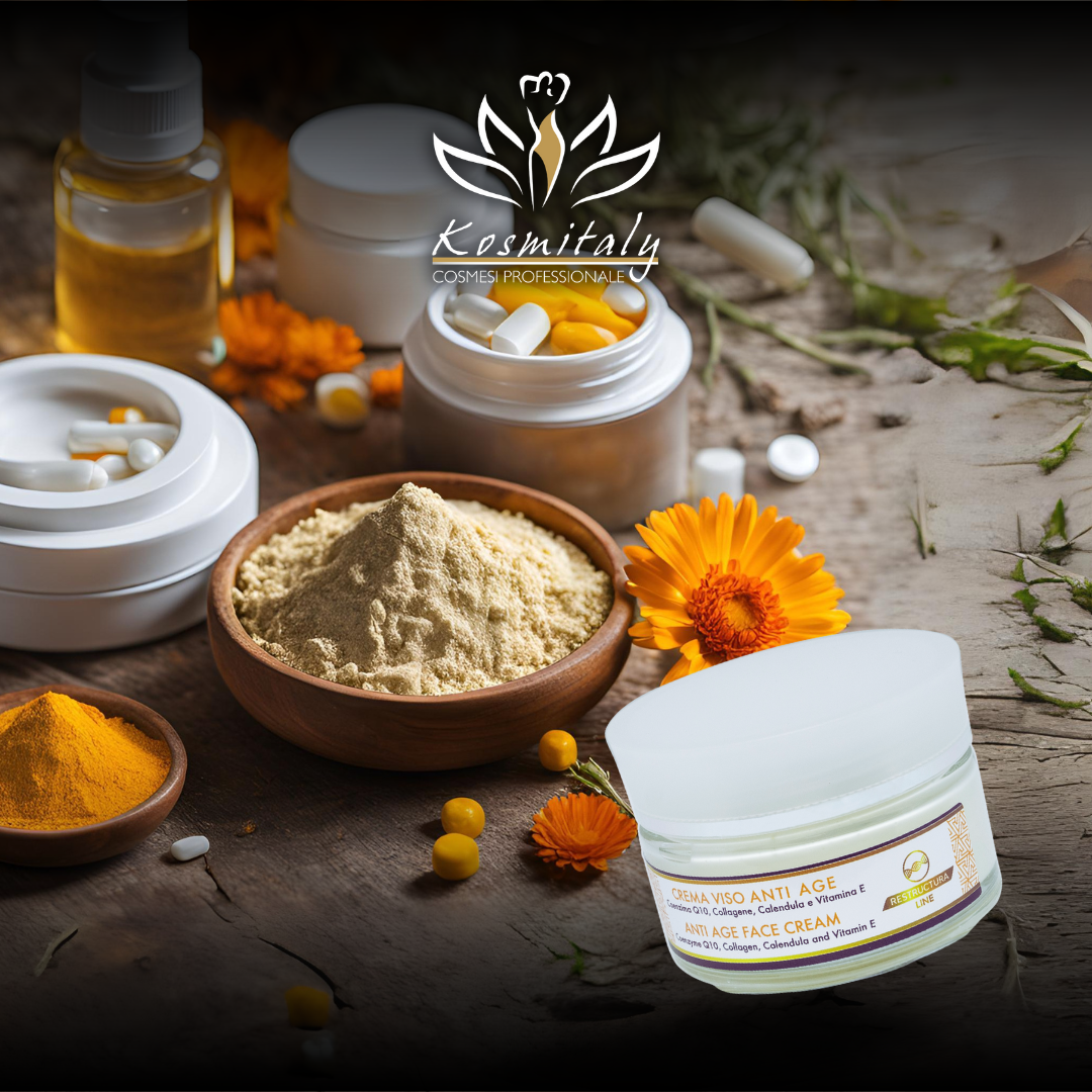 CREMA VISO ANTI AGE AL COLLAGENE - KOSMITALY
