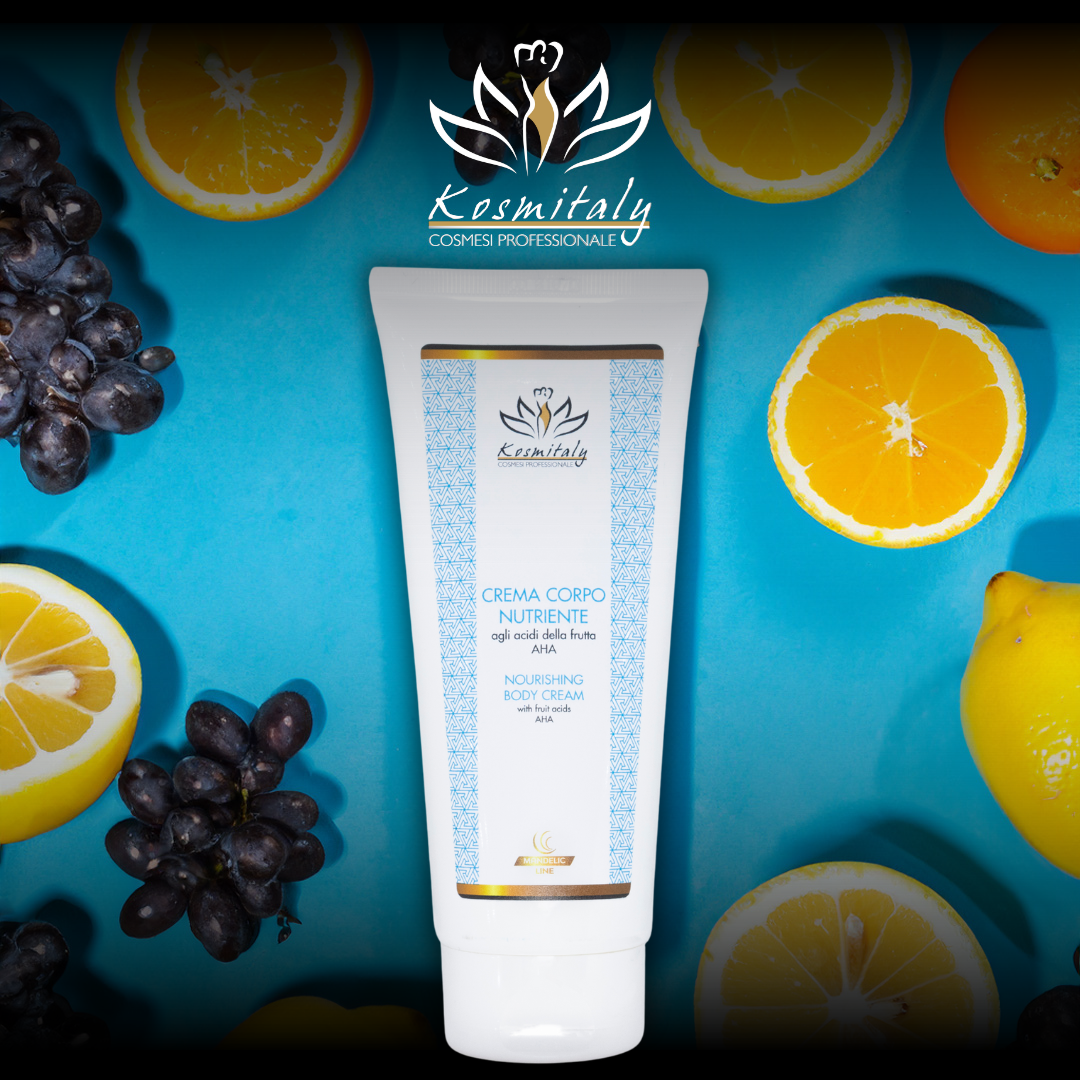 CREMA CORPO AGLI ACIDI DELLA FRUTTA AHA - KOSMITALY